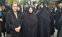 The participation of the employees of Guilan University of Medical Sciences in the rally in support of oppressed Palestinian mothers and children